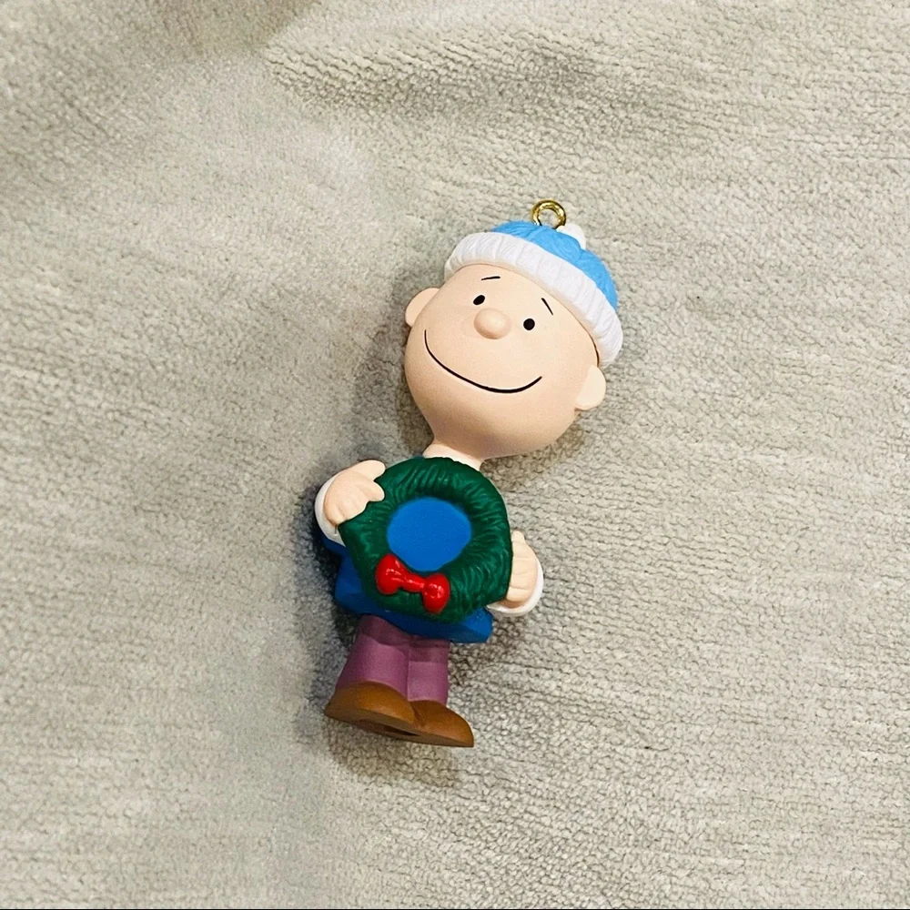 Charlie Brown PEANUTS Ornament Hallmark Keepsake Vintage Rare A Snoopy Christmas - Picture 2 of 8